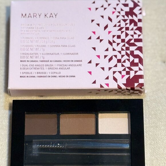 Mary Kay Brow  Kit Limited Edition Brunette Palette Compact - Picture 1 of 2